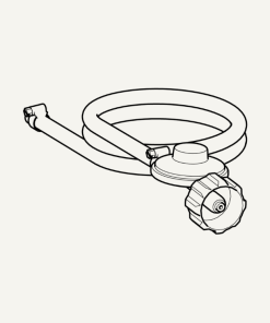 Dome Gen 2 Series Gas Regulator and Hose - US